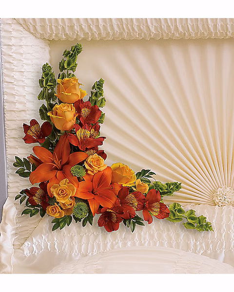 Island Sunset Casket Insert